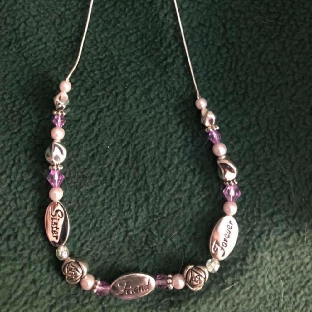 💎 Sister, Friend, Forever necklace